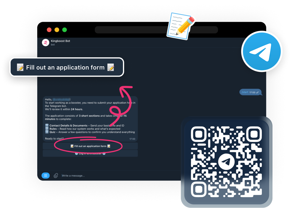 Telegram bot preview