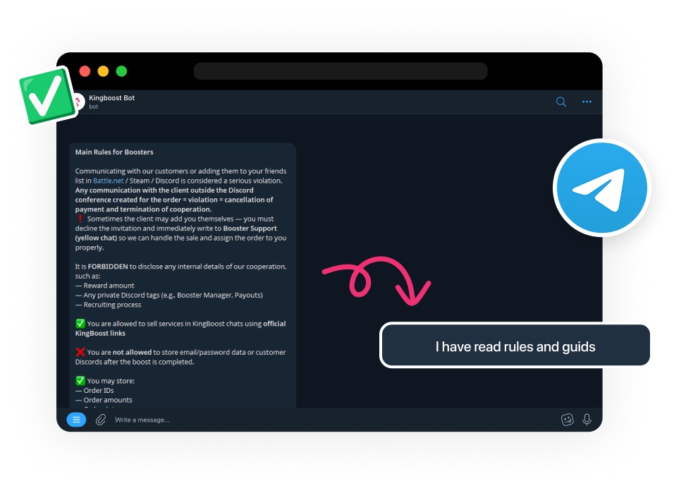 Read the rules preview