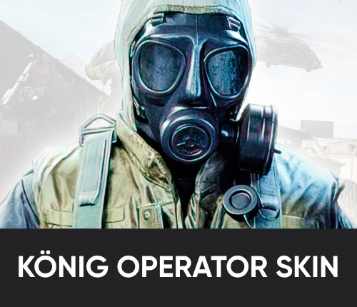 Biohazard König Operator Skin Unlock Service | Kingboost.net