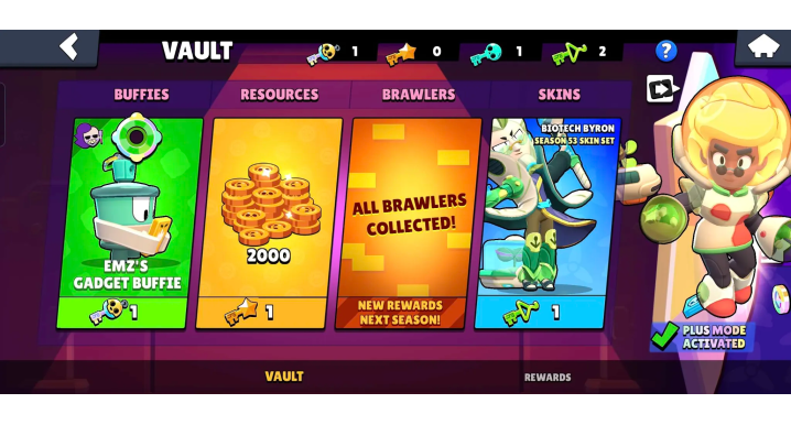 Ultimate Brawl Stars Account – 105 Brawlers, 126K Trophies, Saturn 3 Fame, 67 Hypercharges, 2018 Veteran