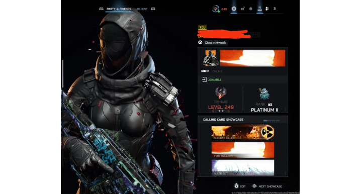 Ultimate CoD BO7 Account – Prestige Master 250, Platinum II, 4.07 K/D, Nuclear Calling Cards & OG BO2 Emblem