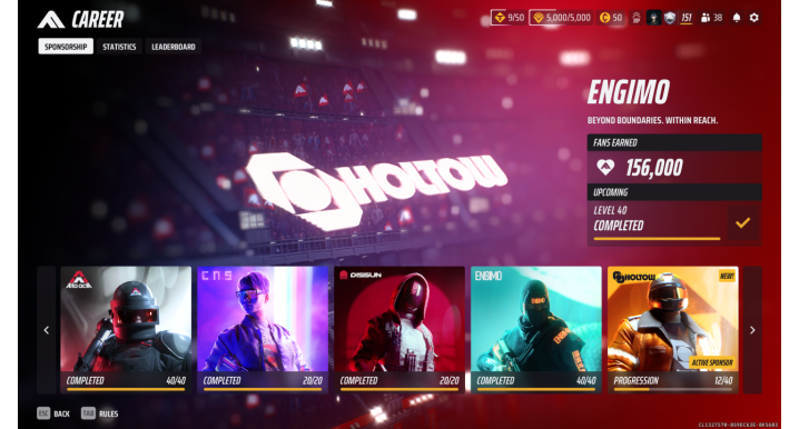 The Finals Account | PC | Ruby Rank S8, 5x Diamond, 6 Battle Passes & 38k Eliminations