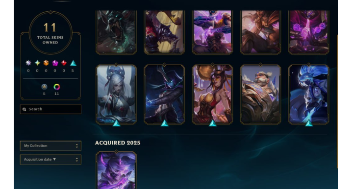 League of Legends Account | EUW Diamond 4, 90 Champs & 11 Skins