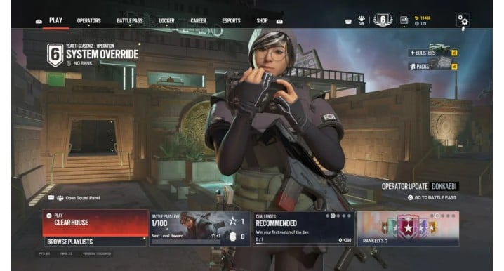 Rainbow Six Siege Veteran Account – Level 225, All Operators, 6000 Competitive Coins, 2016 Badge & Exclusive Skins