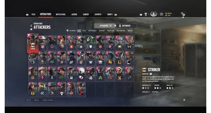4x Champion Rainbow Six Siege Account | Level 354 | All Operators & Black Ice Skins