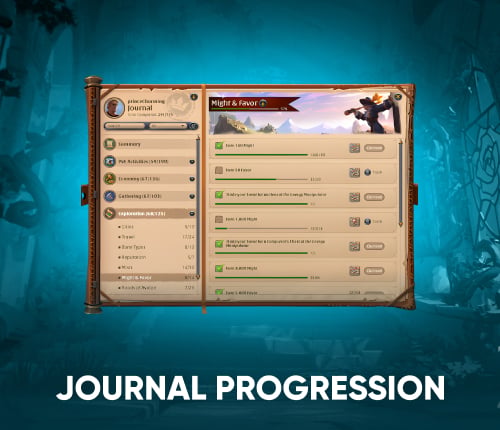 ALBION JOURNAL PROGRESSION