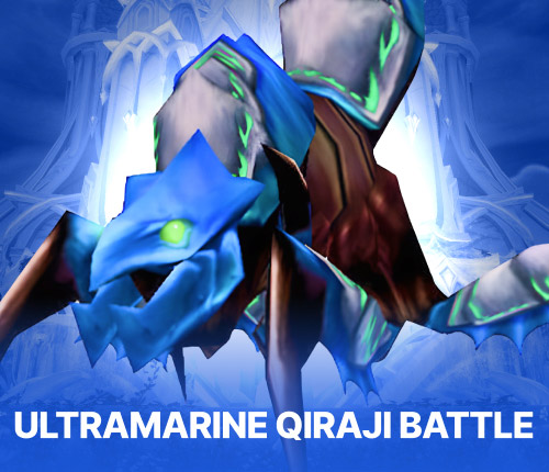 WoW Cataclysm Classic Ultramarine Qiraji Battle Mount