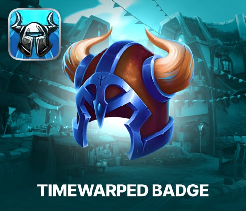 Timewarped Badge