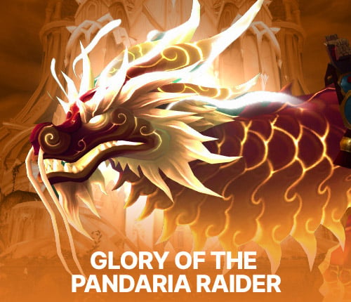 Glory of the Pandaria Raider