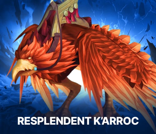 Resplendent K'arroc Mount