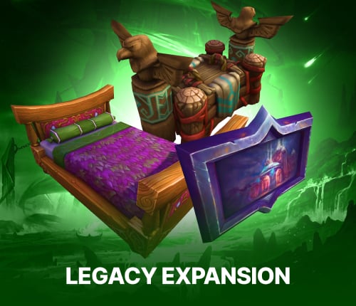 LEGACY EXPANSION ACHIEVEMENTS DECOR BOOST