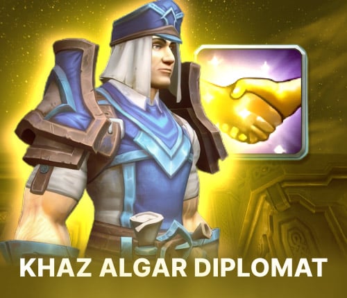 KHAZ ALGAR DIPLOMAT ACHIEVEMENT