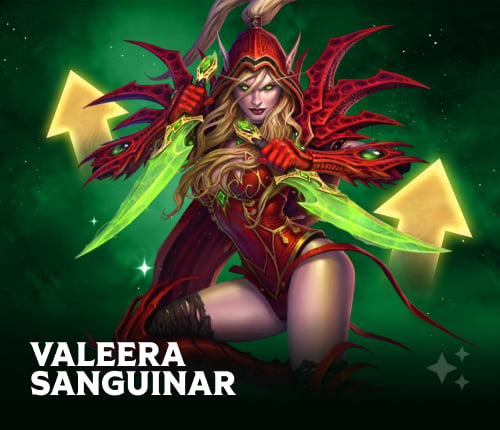 VALEERA SANGUINAR LEVELING