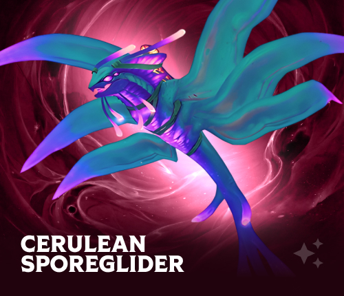 CERULEAN SPOREGLIDER MOUNT