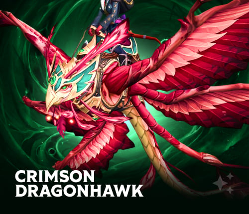 CRIMSON DRAGONHAWK MOUNT
