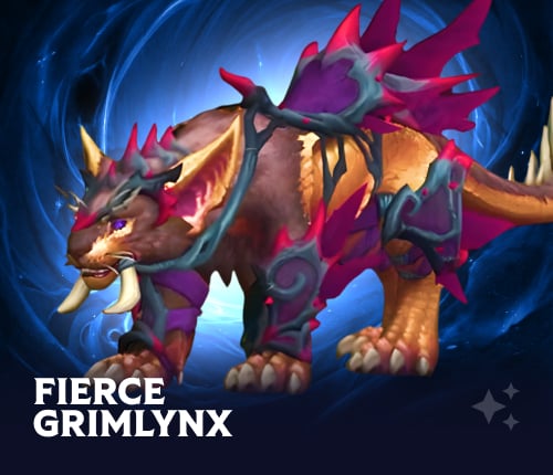 FIERCE GRIMLYNX MOUNT