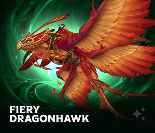 FIERY DRAGONHAWK MOUNT