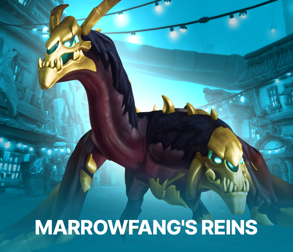MARROWFANG'S REINS MOUNT