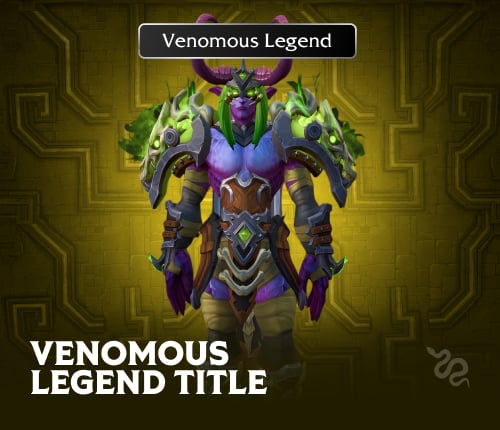 WOW VENOMOUS LEGEND TITLE