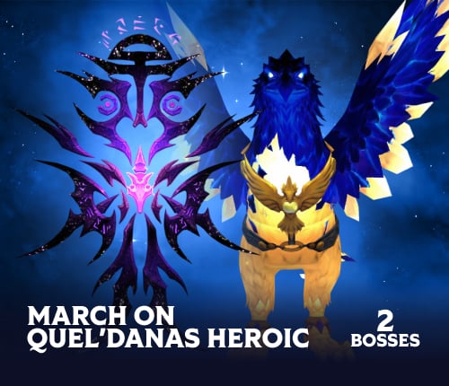 MARCH ON QUEL'DANAS HEROIC