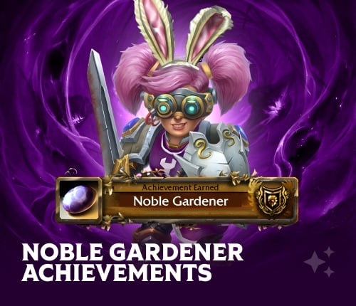 NOBLE GARDENER ACHIEVEMENTS