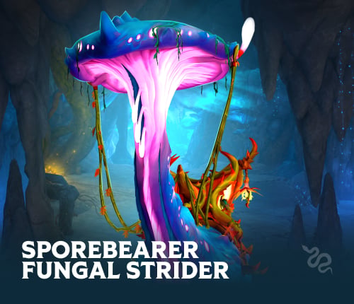 Sporebearer Fungal Strider Mount