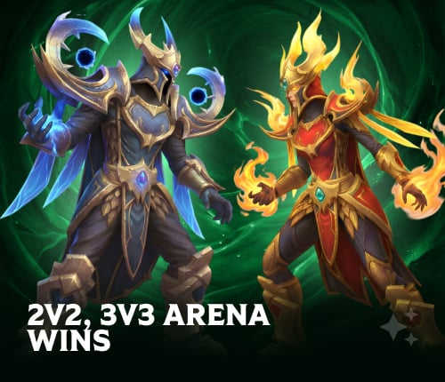 2v2, 3v3 Arena Wins