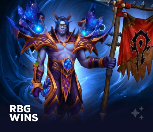 WOW RBG WINS BOOST