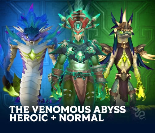 THE VENOMOUS ABYSS HC + NM RAIDS