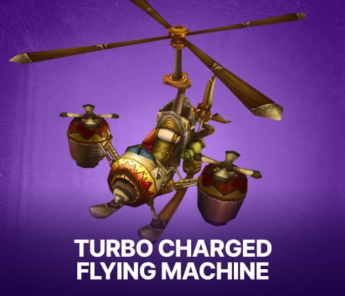 TURBO CHARGED FLYING MACHINE