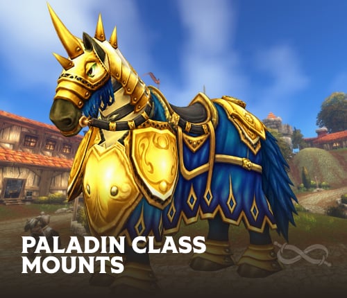 WoW Forever Paladin Class Mounts