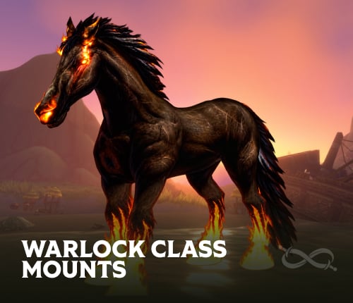 WoW Forever Warlock Class Mounts