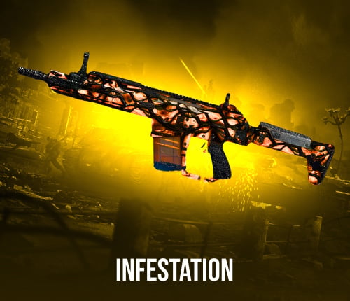 BLACK OPS 7 INFESTATION CAMO