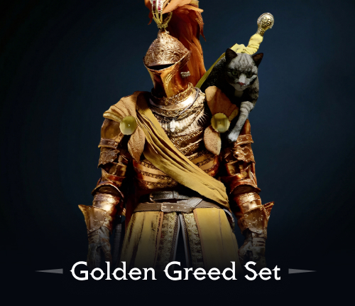 GOLDEN GREED ARMOR SET