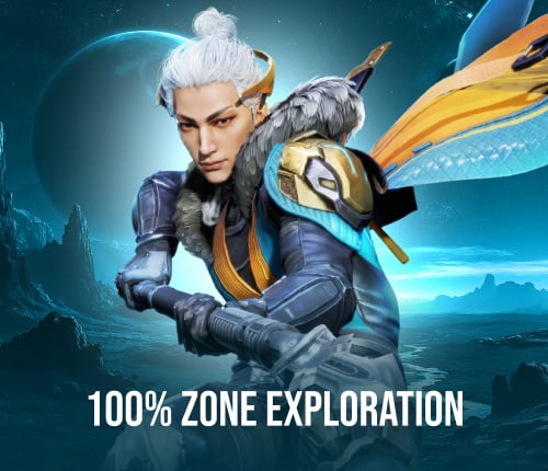 Destiny Rising 100% Zone Exploration