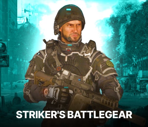 STRIKER'S BATTLEGEAR SET BOOST
