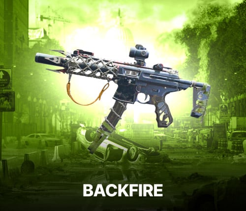 The Backfire Exotic Submachine Gun