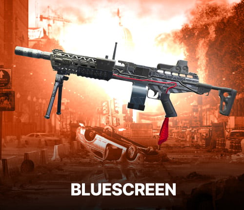 The Bluescreen Exotic Light Machine Gun