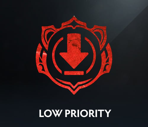 Low Priority Removal