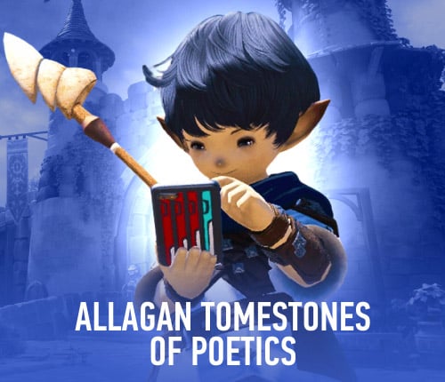 Allagan Tomestones of Poetics