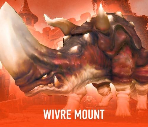 FFXIV WIVRE MOUNT