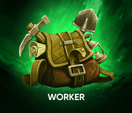 Worker Profession Leveling