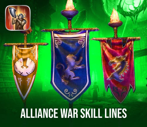 Alliance War Skill Lines Leveling