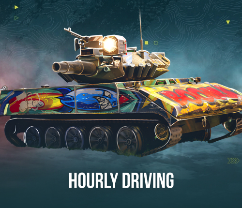 WOT BLITZ HOURLY DRIVING