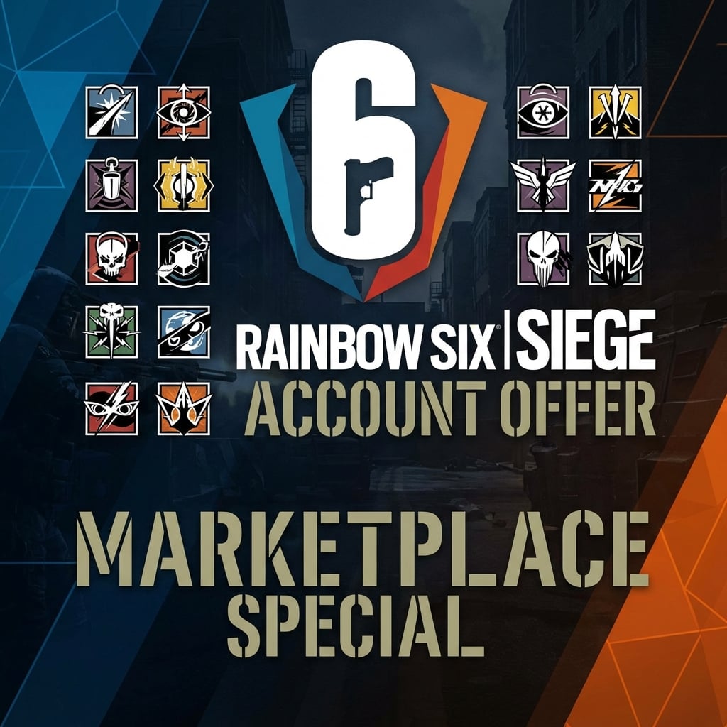 R6 Account | Level 225 | 33 Attackers & 27 Defenders | Siege Veteran 2016 | 6000 Competitive Coins | Ready for Ranked 3.0