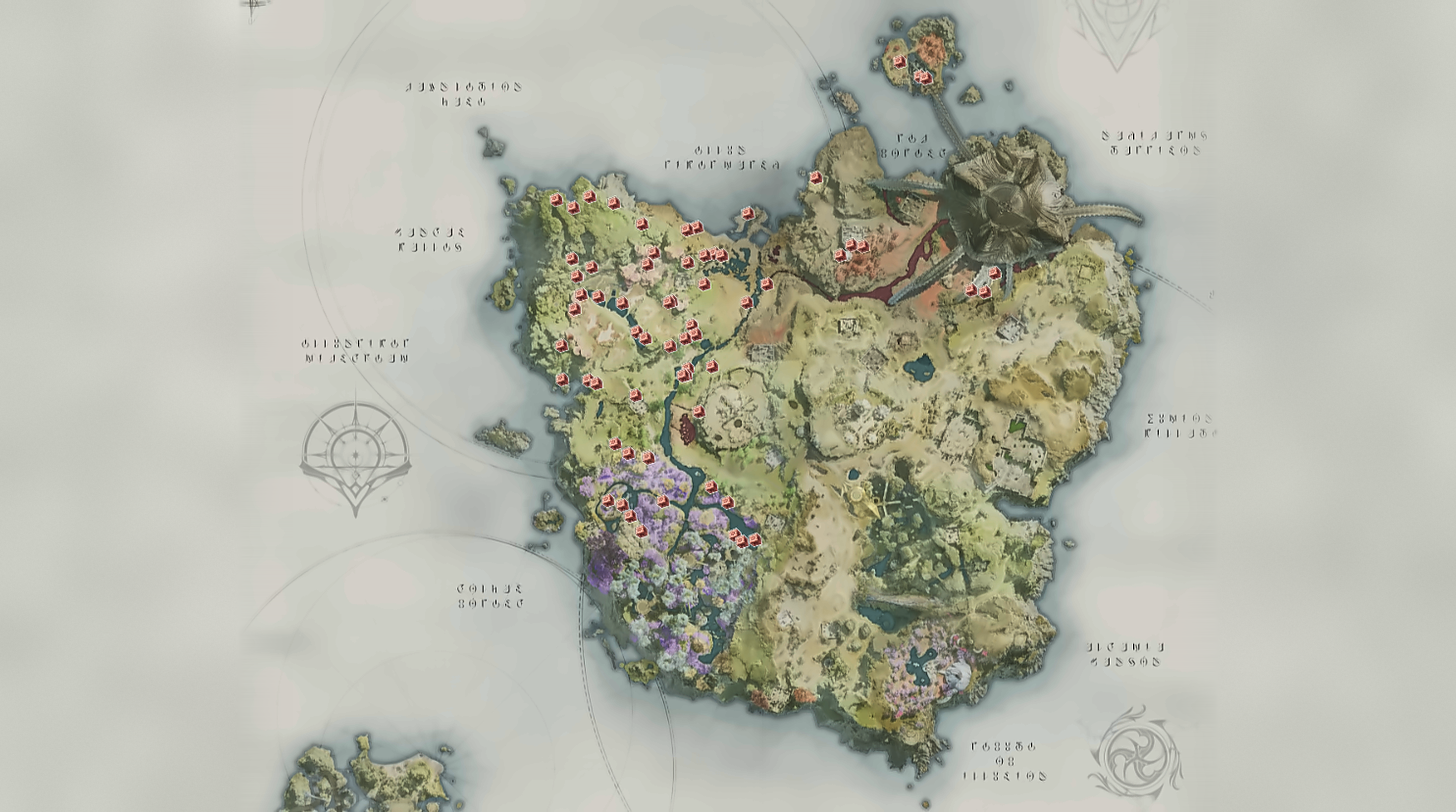 Aion 2 hidden cubes guide locations keys rewards Radiant Love Wings
