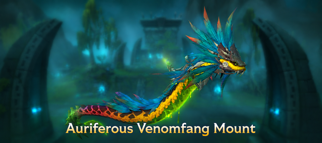 How to Get the Auriferous Venomfang Mount in WoW Patch 12.1