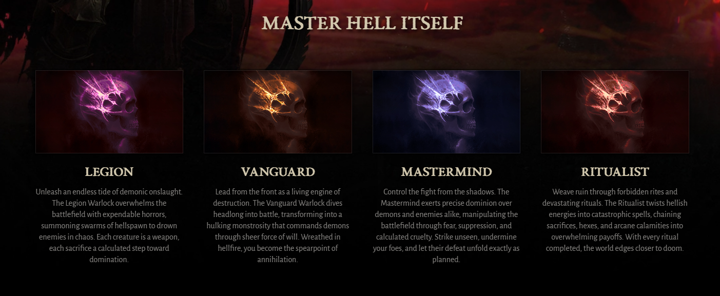 Kingboost Warlock Leveling Cheap Boosting  Lord of Hatred Diablo 4