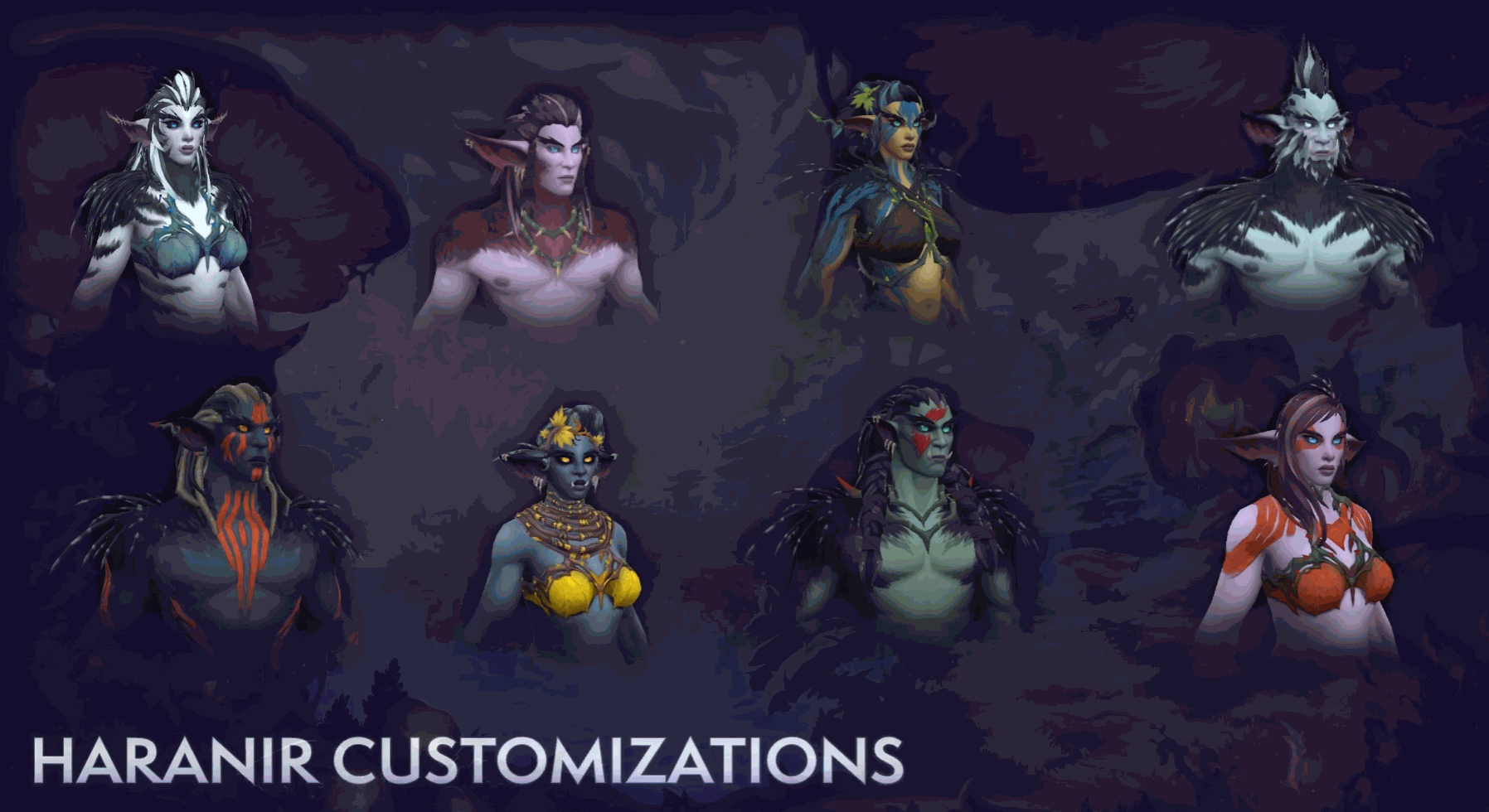 haranir, customization, new race, unlock, wow, midnight, harandar, kingboost