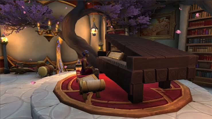 wow midnight housing boost decor